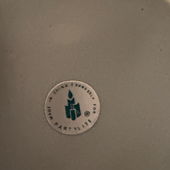 PartyLite bisque porcelain angel candle holder. - Picture 5 of 5